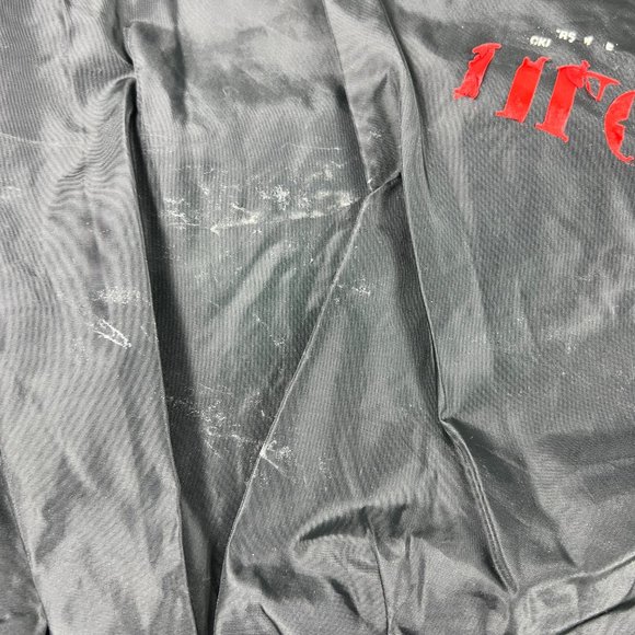 VTG Megadeath Bomber Jacket Large Black Killing Is My Business Thrashed Graphic - Picture 2 of 14